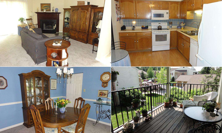 Four pictures of a lovely flat in Phoenixville Pennsylvania
