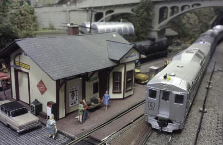 Check Out The Model Railroad Display